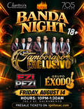 18+ Banda Night 8/14