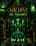 Halloween at Archive Fridays 10.30