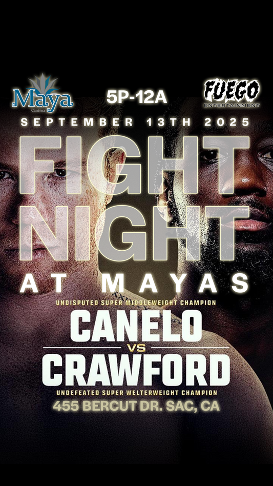 🔥 Fight Night at Maya’s! 🔥