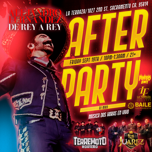 Alejandro Fernandez After Party @ La Terraza